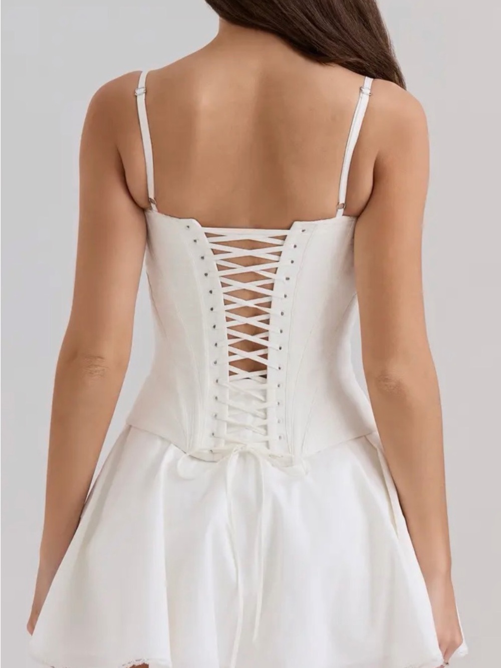 House of CB White Mini Corset - Picture 2 of 5